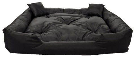 Duże Legowisko Kojec Łóżko Dla Psa Kota 130x105 cm Czarne