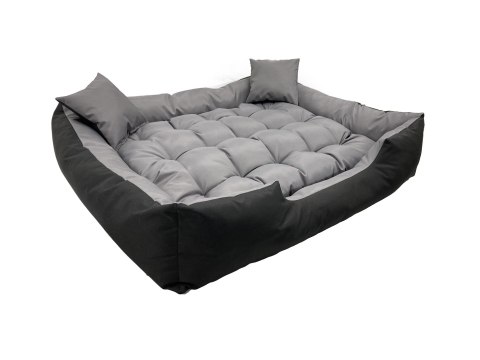 Duże Legowisko Kojec Łóżko Dla Psa Kota 145x115 cm Szare