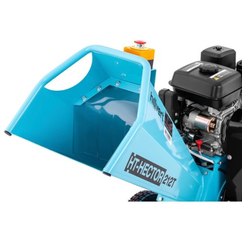 Rozdrabniacz niszczarka rębak do gałęzi krzewów spalinowy mobilny śr. 8 cm 7 KM