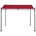 Zadaszenie ogrodowe altana wolnostojąca 2.6 x 3 x 2.5 m czerwona
